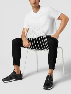 Bestes Angebot ? EA7 Emporio Armani ? Sneaker Mit Logo-Applikation Modell 'Black&White Laces' - Schwarz ?