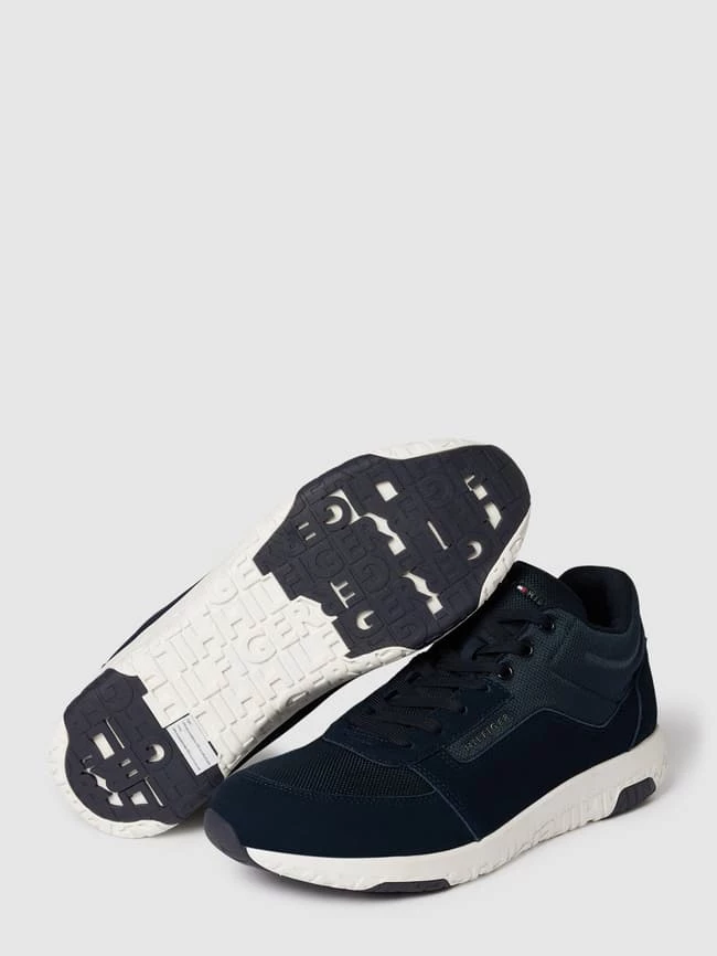 Bestes Angebot ? Tommy Hilfiger ? Sneaker Mit Label-Detail Modell 'LIGHTWEIGHT RUNNER MIX' - Dunkelblau ? – Bild 4