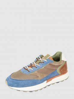 Blitzangebot ? HOFF ? Sneaker Aus Leder Und Textil Modell 'Nepal' - Blau ?