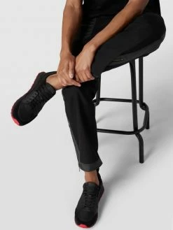 Blitzangebot ? HUGO ? Sneaker Mit Label-Print Modell 'Icelin_Runn' - Schwarz ?