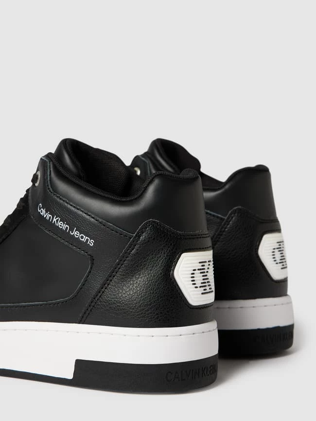 Rabatt ? Calvin Klein ? Jeans High Top ? Sneaker Mit Label-Detail Modell 'CUPSOLE LACEUP BASKET' - Schwarz ? – Bild 3