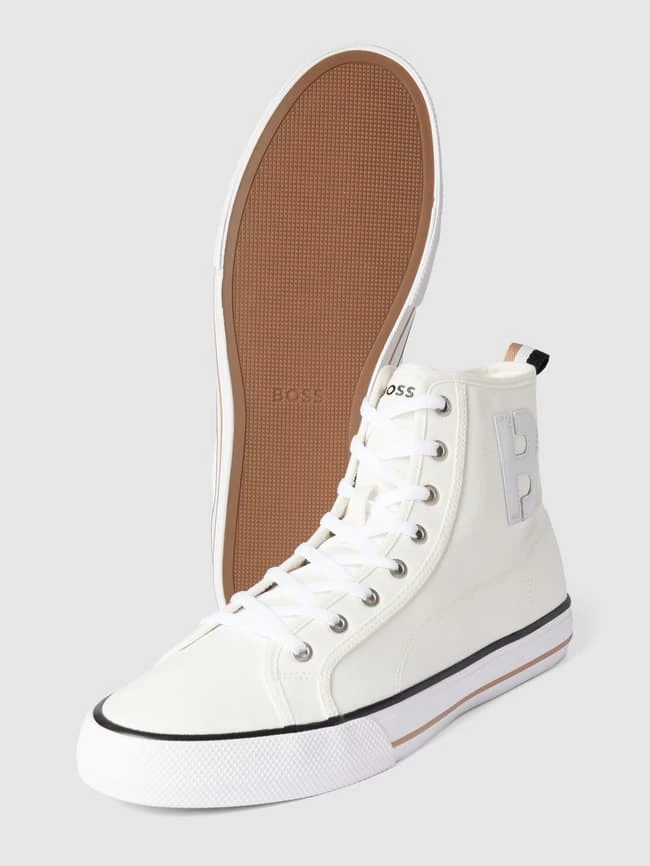 Aktion ✔️ BOSS High Top ? Sneaker Mit Label-Patch Modell 'Aiden' - Weiß ? – Bild 4