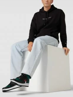 Großhandel ? Tommy ? Jeans High Top ? Sneaker Mit Kontrastbesatz - Schwarz ?