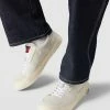 Großhandel ? Tommy ? Jeans ? Sneaker Aus Leder-Mix Mit Label-Detail Modell 'VULCANCIZE' - Offwhite ?
