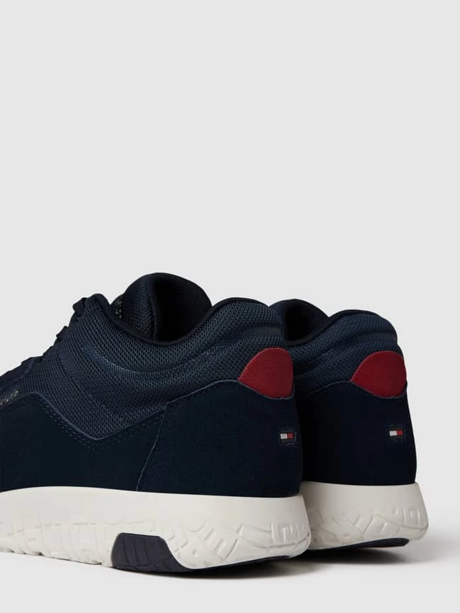 Bestes Angebot ? Tommy Hilfiger ? Sneaker Mit Label-Detail Modell 'LIGHTWEIGHT RUNNER MIX' - Dunkelblau ? – Bild 3