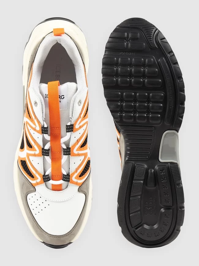 Rabatt ? Iceberg ? Sneaker Aus Leder - Orange ? – Bild 4