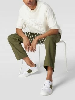 Coupon ⭐ Fred Perry ? Sneaker Mit Kontrastbesatz - Weiß ?