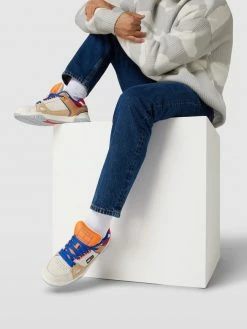 Auslauf ? Tommy ? Jeans ? Sneaker Mit Label-Details Modell 'TOMMY ? Jeans SKATE ? Sneaker' - Weiß ?