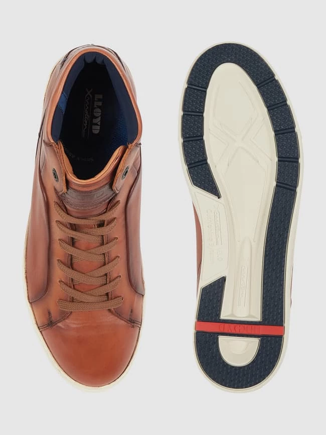 Besorgen ? Lloyd High Top ? Sneaker Aus Leder Modell 'Marshal' - Cognac ? – Bild 4