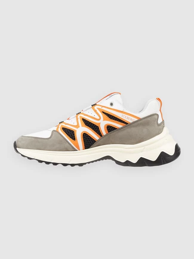 Rabatt ? Iceberg ? Sneaker Aus Leder - Orange ? – Bild 3