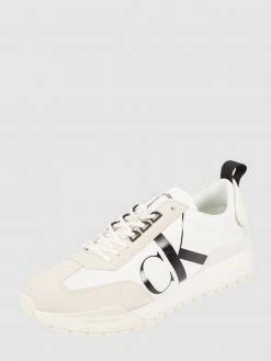 Budget ? Calvin Klein ? Jeans ? Sneaker Mit Label-Print Modell 'NEW RETRO RUNNER LACEUP' - Weiß ✔️