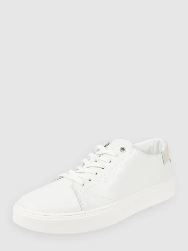 Besorgen ? CK Calvin Klein ? Sneaker Aus Leder - Weiß ?