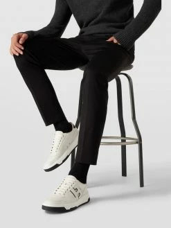 Am billigsten ? BOSS ? Sneaker Mit Label-Details Modell 'Baltimore' - Weiß ?