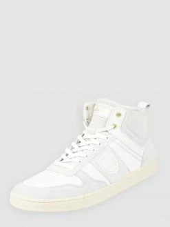 Großhandel ✨ Pantofola DOro High Top ? Sneaker Aus Leder Modell 'Palermo' - Weiß ⌛
