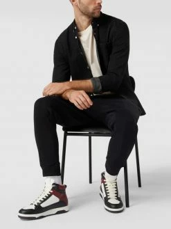 Top 10 ? REVIEW High Top ? Sneaker Mit Kontrastbesatz - Dunkelgrün ?