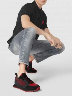Coupon ? HUGO ? Sneaker Mit Logo-Muster Modell "Icelin Runn" - Rot ?