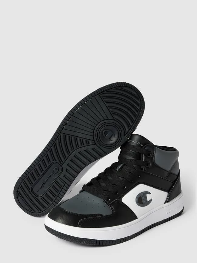 Angebote ⌛ CHAMPION High Top ? Sneaker Mit Label-Detail - Schwarz ? – Bild 4