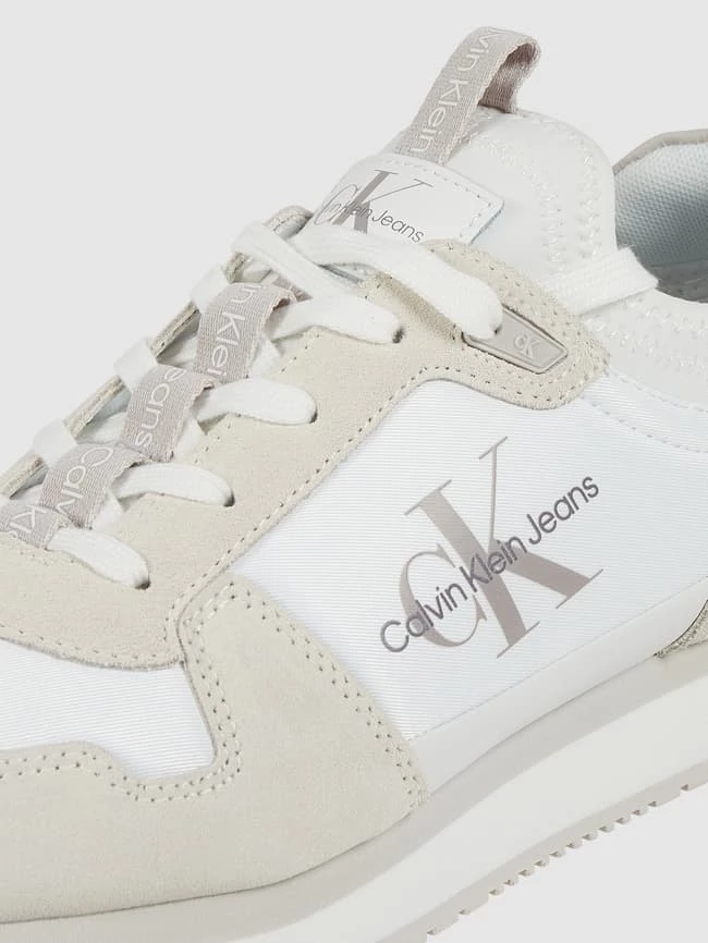 Coupon ? Calvin Klein ? Jeans ? Sneaker Aus Leder Und Textil - Weiß ? – Bild 2