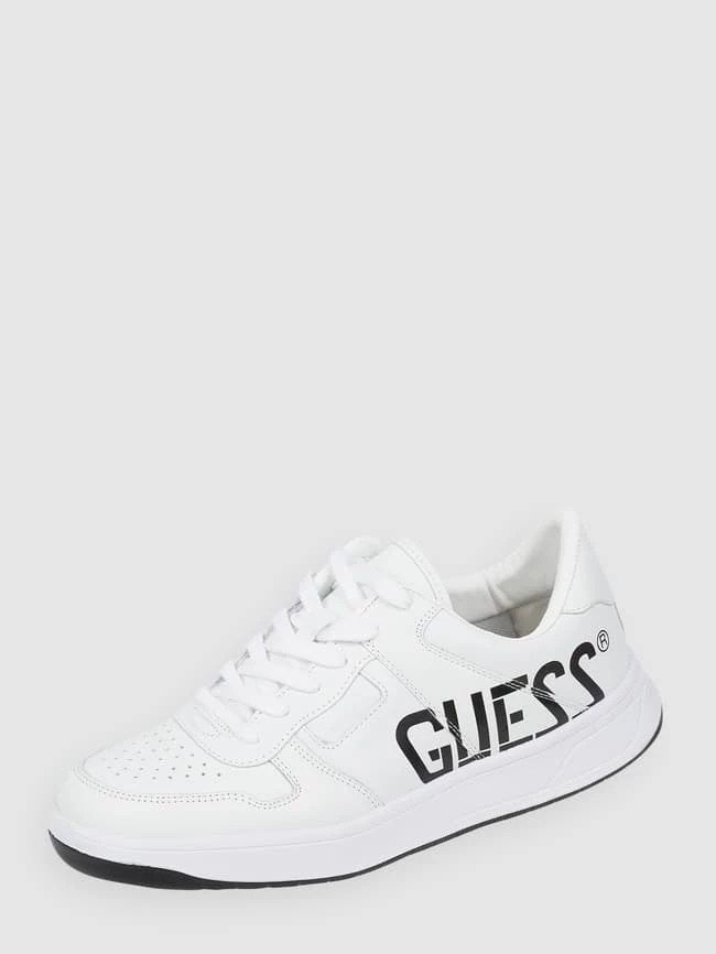 Bestpreis ? Guess ? Sneaker Aus Leder Modell 'Ponlea' - Weiß ?