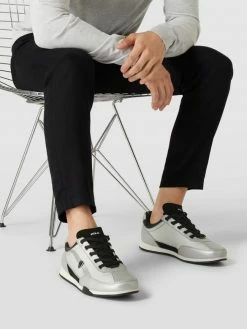 Aktion ⭐ Polo Ralph Lauren ? Sneaker Mit Label-Applikation Modell 'IRVINE' - Silber ?
