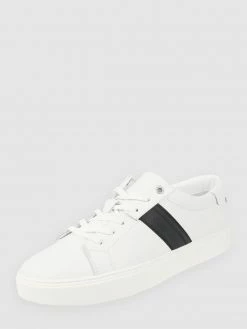 Coupon ? CK Calvin Klein ? Sneaker Aus Leder - Weiß ❤️