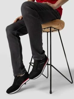 Neu ? ARMANI EXCHANGE ? Sneaker Mit Label-Details - Schwarz ?