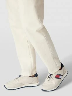 Auslauf ? Tommy ? Jeans ? Sneaker Mit Label-Details Modell 'Retro' - Beige ?