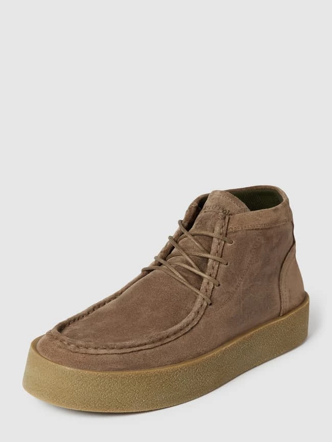 Bestpreis ❤️ Marc O'Polo Halbschuhe Aus Leder Mit Label-Prägung - Taupe ? – Bild 2