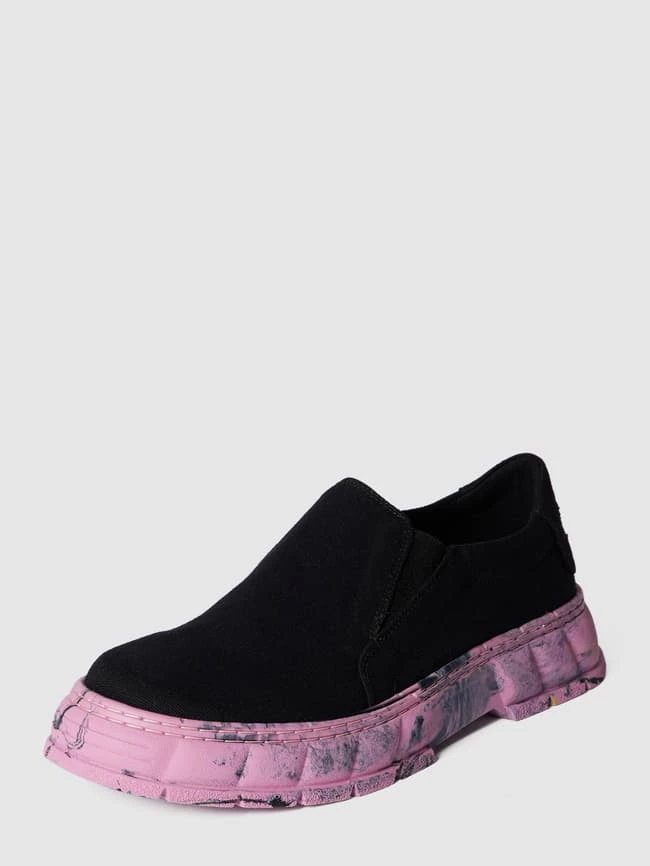 Brandneu ? Viron Slip-on-Sneaker Mit Label-Print - Schwarz ? – Bild 2