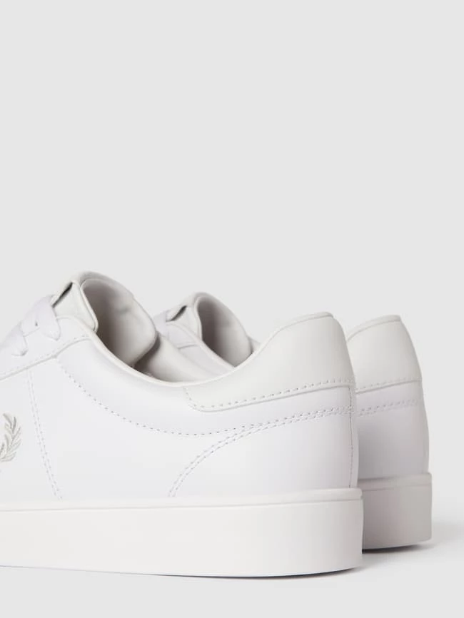 Neu ? Fred Perry ? Sneaker Aus Echtem Leder Mit Label-Stitching - Weiß ? – Bild 3