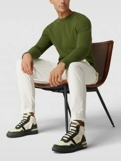 Am billigsten ? Lacoste High Top ? Sneaker Mit Label-Applikation - Taupe ?