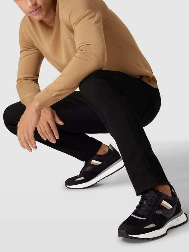 Großhandel ? BOSS ? Sneaker Mit Kontraststreifen Modell 'Jonah' - Schwarz ⭐