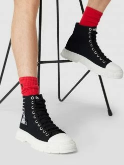 Rabatt ? Viron High Top ? Sneaker Mit Label-Print - Schwarz ?