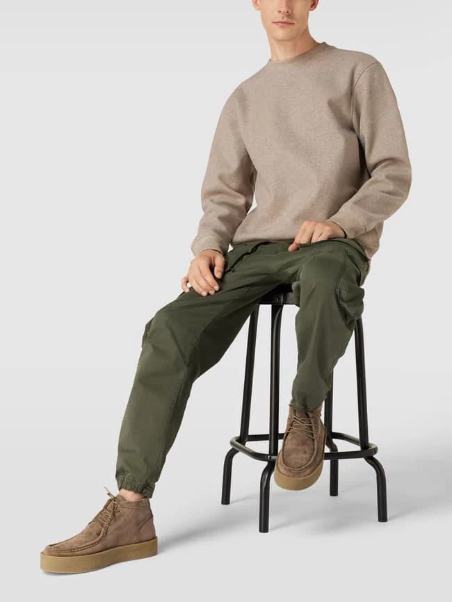 Bestpreis ❤️ Marc O'Polo Halbschuhe Aus Leder Mit Label-Prägung - Taupe ?