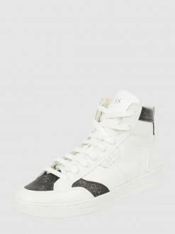 Bestes Angebot ? Guess High Top ? Sneaker Aus Leder Modell 'Certosa' - Weiß ?