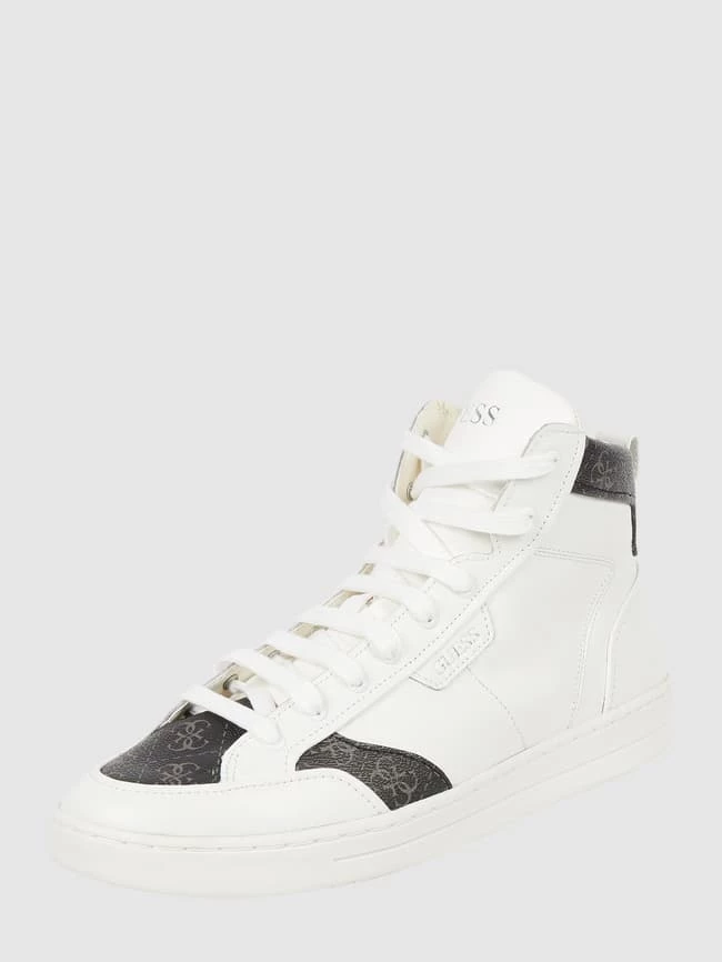 Bestes Angebot ? Guess High Top ? Sneaker Aus Leder Modell 'Certosa' - Weiß ?