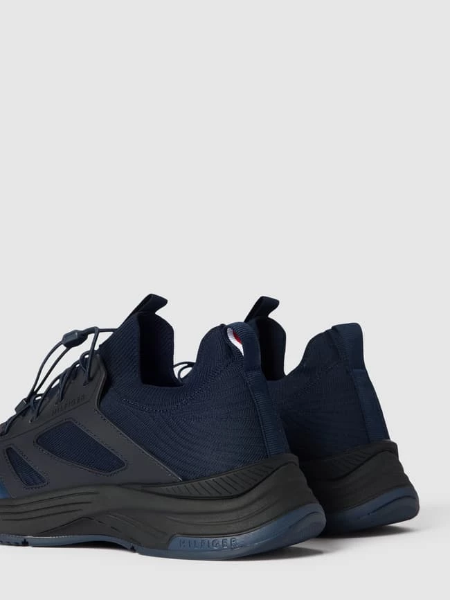 Bestpreis ? Tommy Hilfiger Sock-Sneaker Mit Kontrastbesatz Modell 'MODERN PREP ? SNEAKER KNIT' - Dunkelblau ✨ – Bild 3
