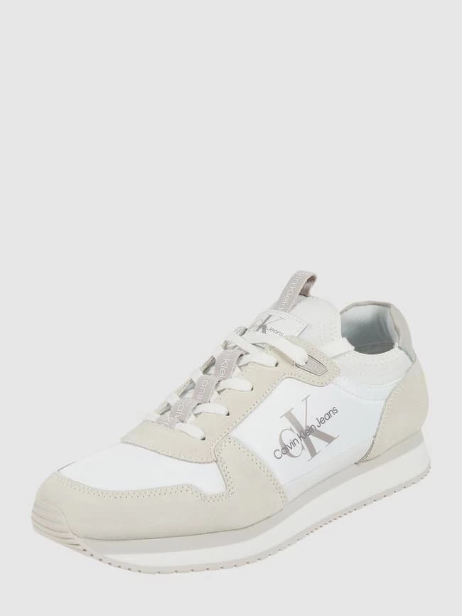 Coupon ? Calvin Klein ? Jeans ? Sneaker Aus Leder Und Textil - Weiß ?