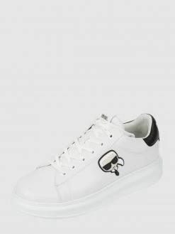 Top 10 ? Karl Lagerfeld ? Sneaker Aus Leder - Weiß ✨