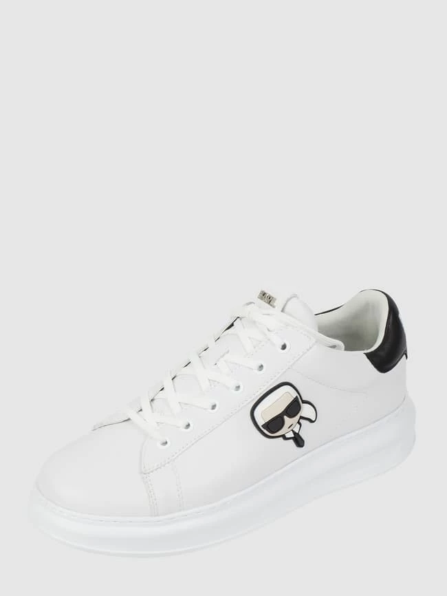 Top 10 ? Karl Lagerfeld ? Sneaker Aus Leder - Weiß ✨