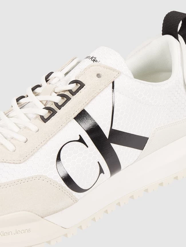 Budget ? Calvin Klein ? Jeans ? Sneaker Mit Label-Print Modell 'NEW RETRO RUNNER LACEUP' - Weiß ✔️ – Bild 2