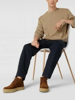 Neu ? Marc O'Polo Halbschuhe Aus Leder Mit Label-Prägung - Cognac ✔️