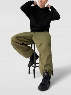 Budget ? Vans High Top ? Sneaker Aus Leder-Mix Mit Logo-Detail - Schwarz ⌛