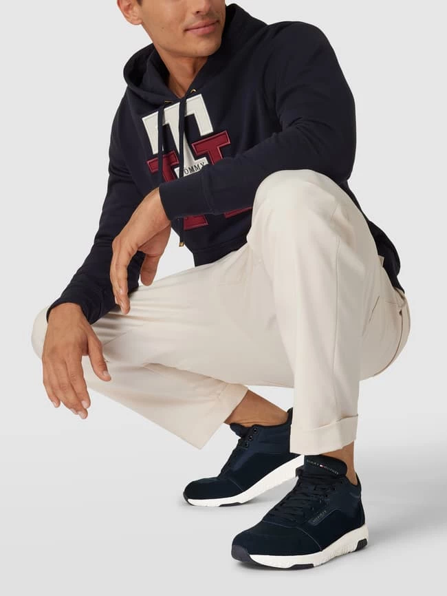 Bestes Angebot ? Tommy Hilfiger ? Sneaker Mit Label-Detail Modell 'LIGHTWEIGHT RUNNER MIX' - Dunkelblau ?