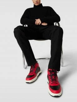 Neu ? HUGO High Top ? Sneaker In Two-Tone-Machart Modell 'Kilian' - Rot ?