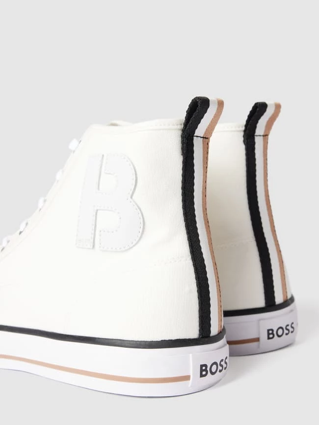 Aktion ✔️ BOSS High Top ? Sneaker Mit Label-Patch Modell 'Aiden' - Weiß ? – Bild 3