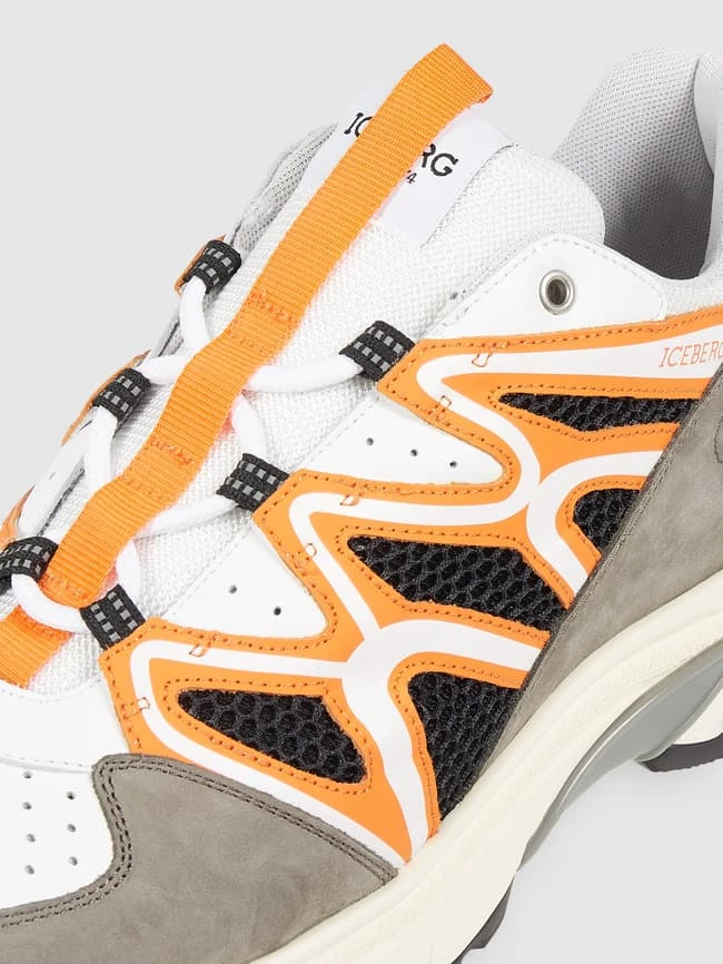 Rabatt ? Iceberg ? Sneaker Aus Leder - Orange ? – Bild 2