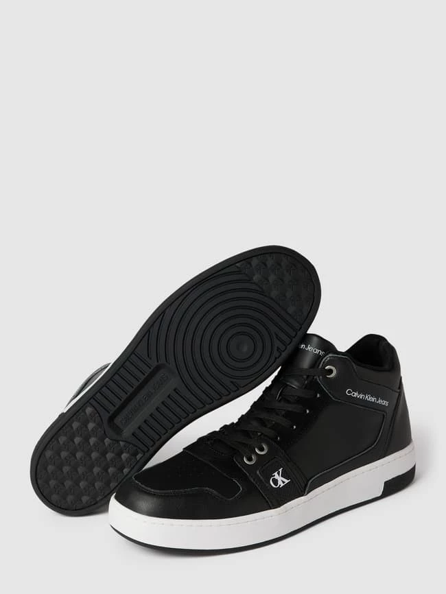 Rabatt ? Calvin Klein ? Jeans High Top ? Sneaker Mit Label-Detail Modell 'CUPSOLE LACEUP BASKET' - Schwarz ? – Bild 4