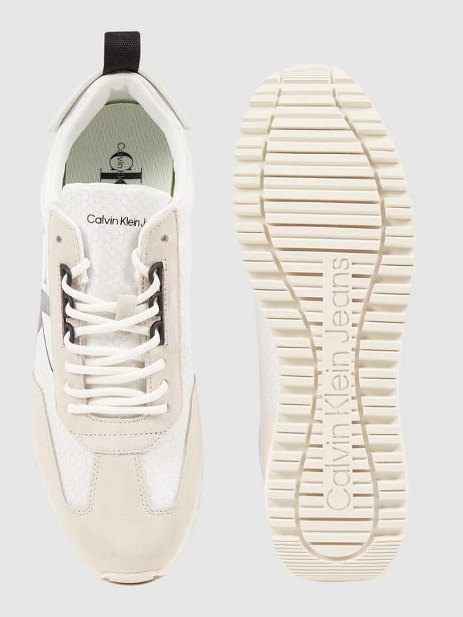 Budget ? Calvin Klein ? Jeans ? Sneaker Mit Label-Print Modell 'NEW RETRO RUNNER LACEUP' - Weiß ✔️ – Bild 4