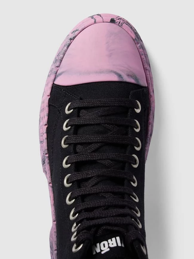 Blitzangebot ? Viron High Top ? Sneaker Mit Statement-Print - Schwarz ? – Bild 5